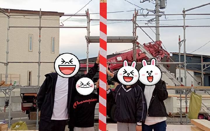 上棟式をしました！