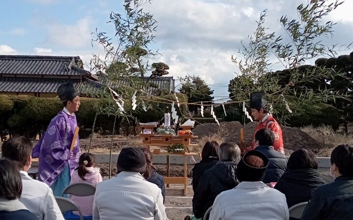 地鎮祭を行いました！